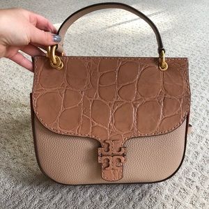 McGraw Embossed Satchel